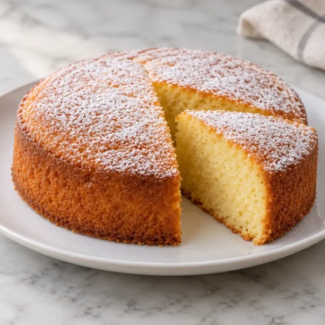 Gâteau au yaourt moelleux facile et vanillé