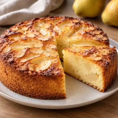 Gâteau aux poires : recette moelleuse