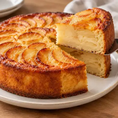Gâteau aux pommes : recette facile et moelleuse