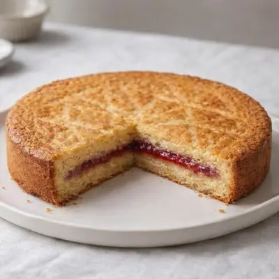 Recette gâteau breton fourré à la fraise (pur beurre)