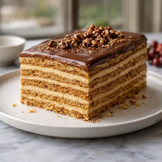 Gâteau Petit Beurre au Café (Sans Cuisson) façon Grand-Mère