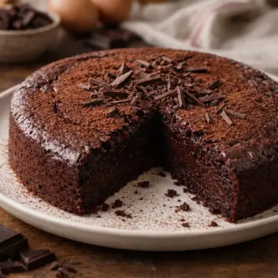Recette gâteau ultra fondant au chocolat noir
