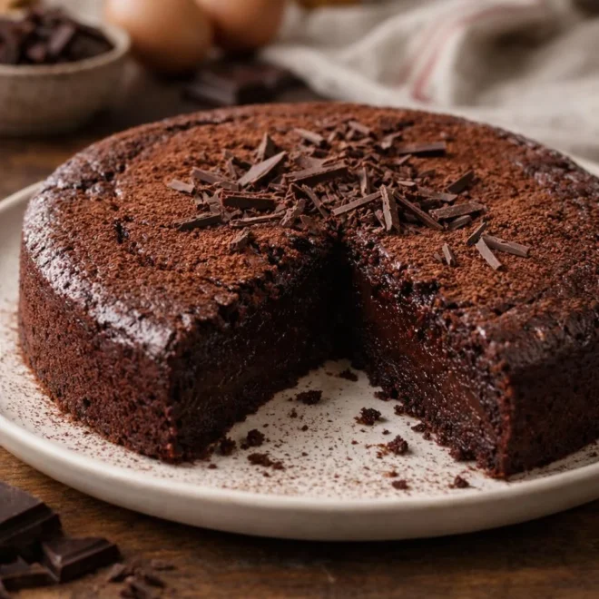Recette gâteau ultra fondant au chocolat noir