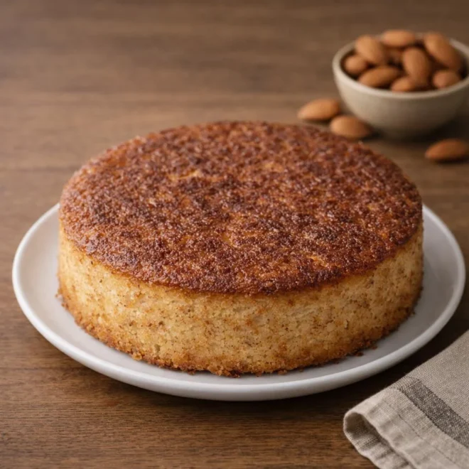 Gâteau au yaourt et amande sans œufs : moelleux facile