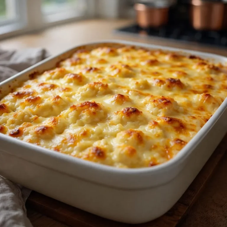Gratin de chou-fleur au airfryer : croûte dorée