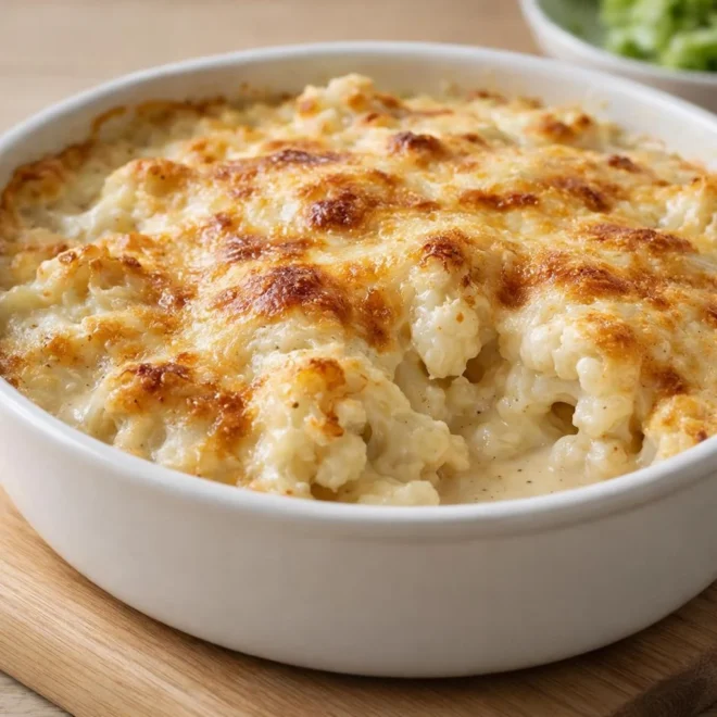 Gratin de chou-fleur à la béchamel : recette au four