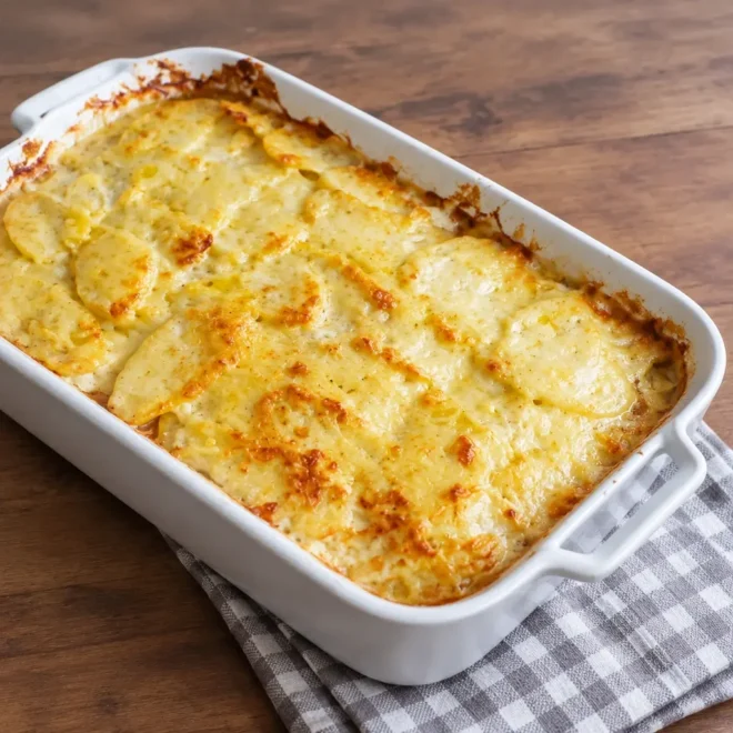 Gratin dauphinois recette jambon et comté