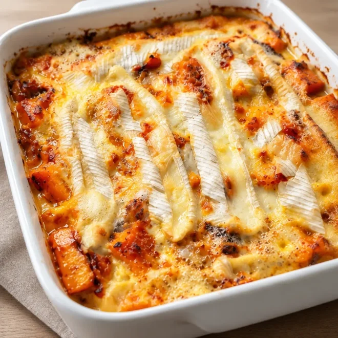Gratin de courge facile au fromage fondant