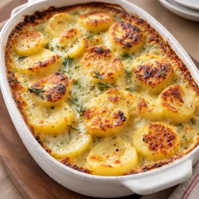 Gratin de courgettes et pommes de terre facile