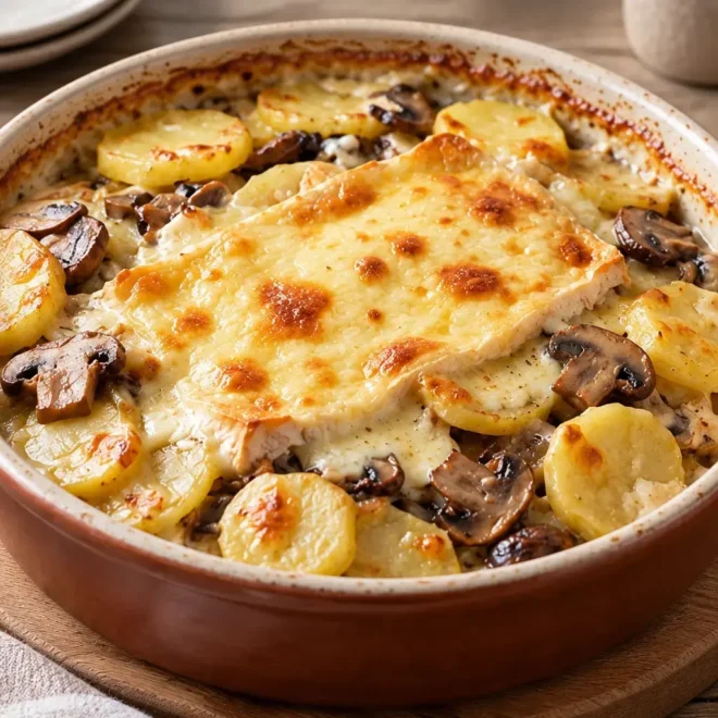 Gratin de pommes de terre facile et crémeux