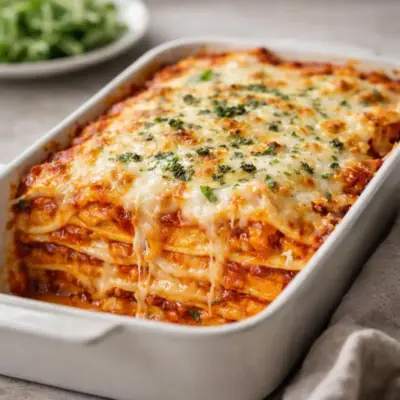Lasagnes à la courge butternut : sauce tomate