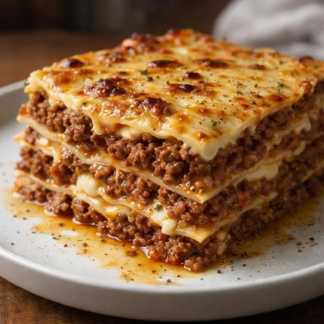 Recette lasagnes à la viande riche en saveurs