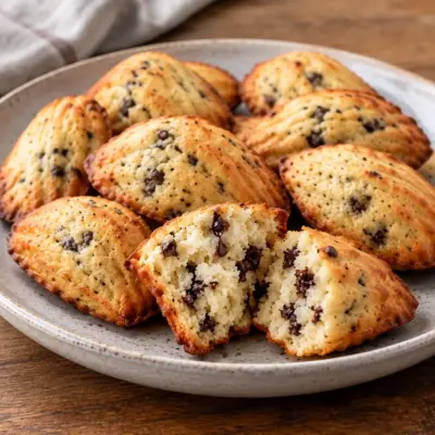 Madeleines aux pépites de chocolat faciles