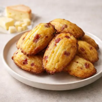Recette madeleines fondantes au reblochon pour l’apéro