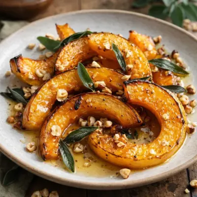 melon rôti au miel, sauge et noisettes – gourmand au four