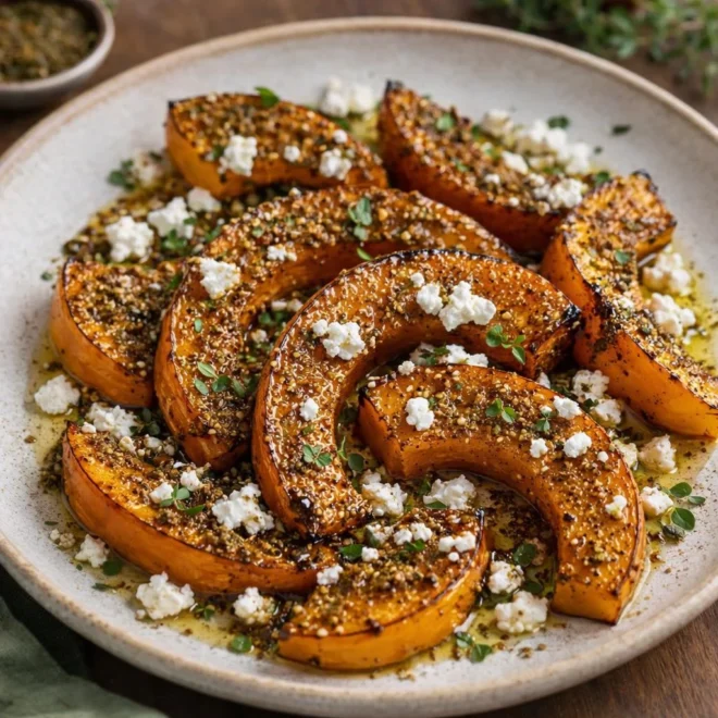 Melon rôti au zaatar et feta – Sucré-salé