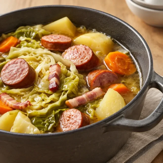 Mijoté de chou : recette facile en cocotte