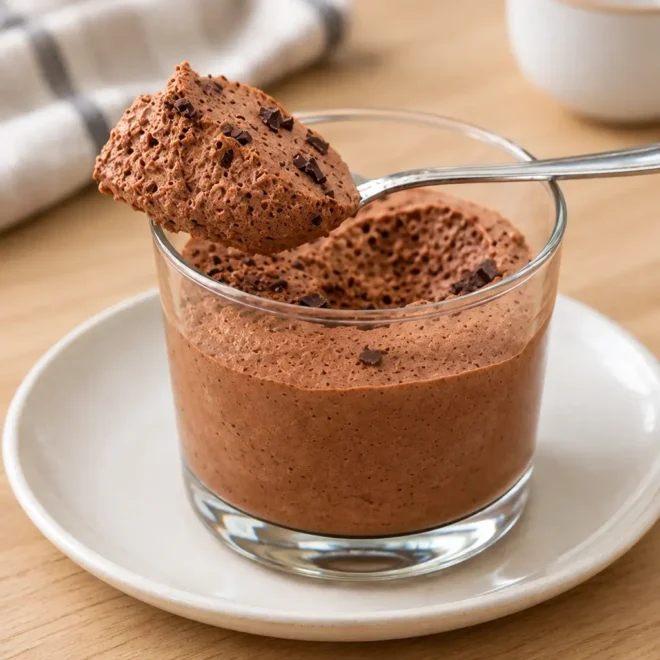 Mousse au chocolat : recette facile et aérienne