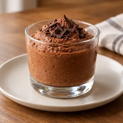 Mousse au chocolat légère : recette facile