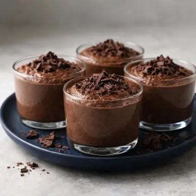 Mousse au chocolat facile, simple et aérienne