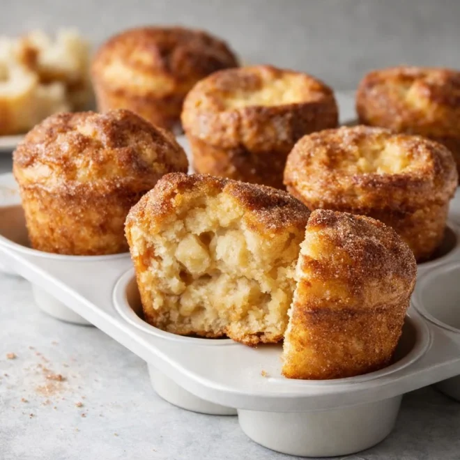 recette muffins pain perdu cannelle pain rassis