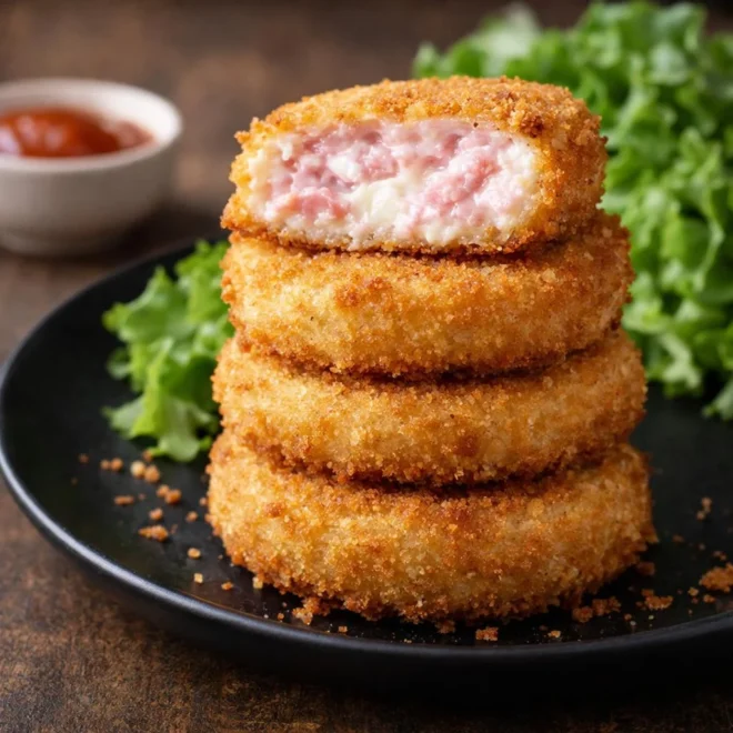 Nuggets de jambon au Kiri croustillants (rapides, moins de 15 min)