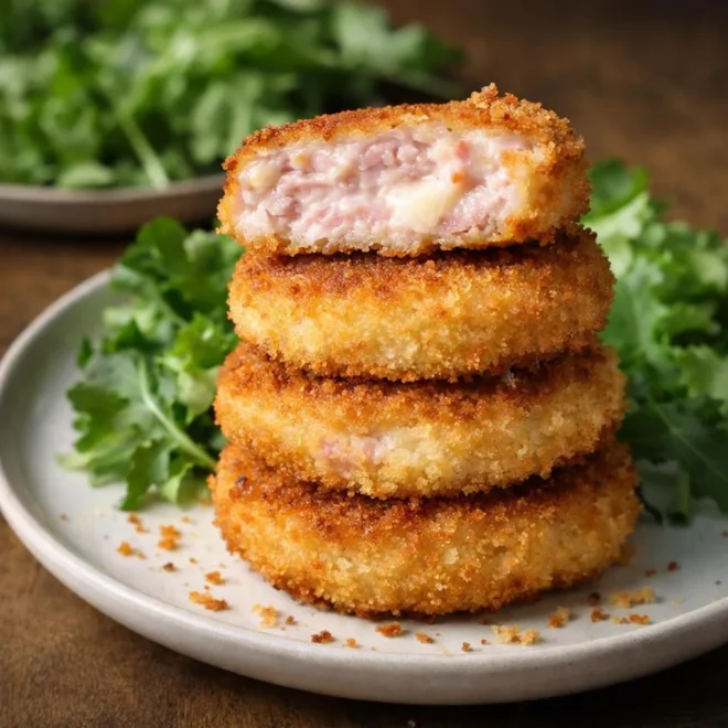Recette nuggets de jambon au Kiri, croustillants