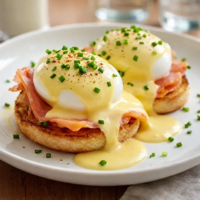 Recette œufs bénédicte hollandaise citronnée