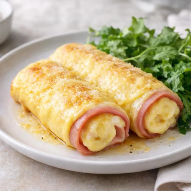 Oeufs roulés au jambon : recette ultra rapide et moelleuse