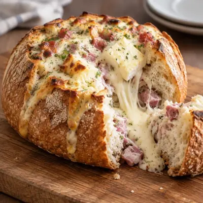 Pain farci au camembert : recette facile