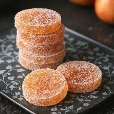 Pâtes de fruits à la pomme maison : recette fondante