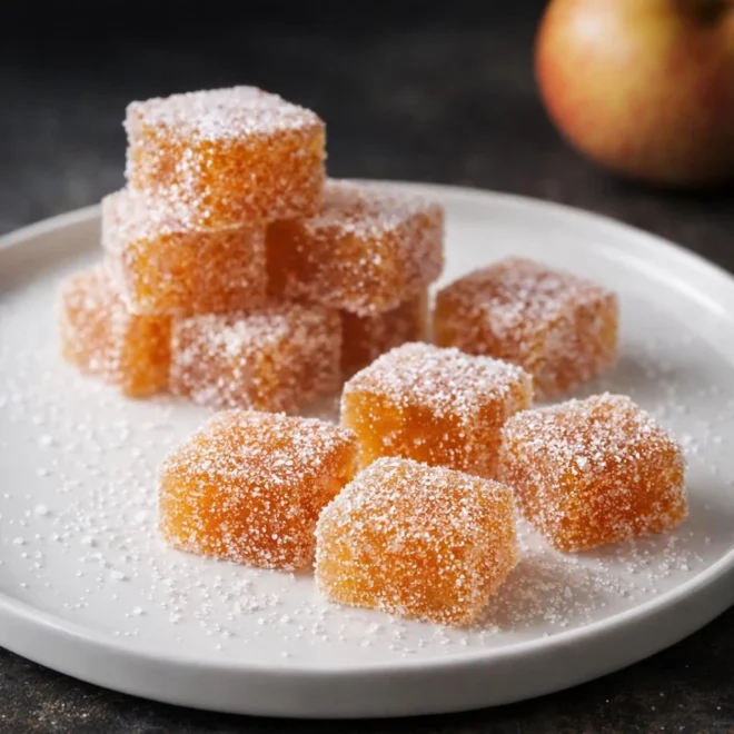 Recette pâtes de fruits à la pomme maison (compote)
