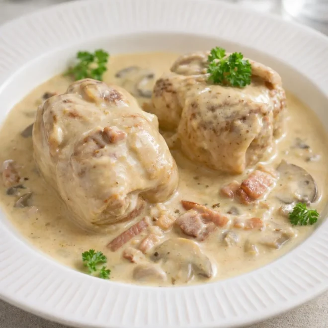 paupiettes de veau à la crème au cookeo