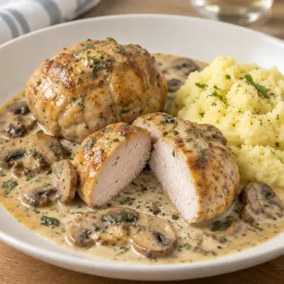 Paupiettes de veau recette sauce forestière