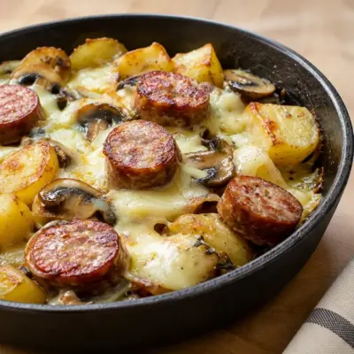 Poêlée franc-comtoise : recette au comté fondant