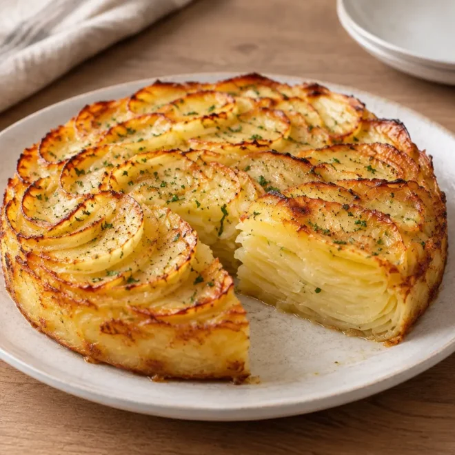 Pommes de terre boulangères : recette facile