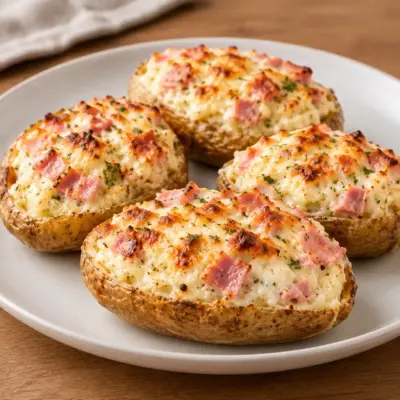 Pommes de terre farcies : recette facile