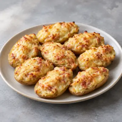 Pommes de terre farcies raclette faciles