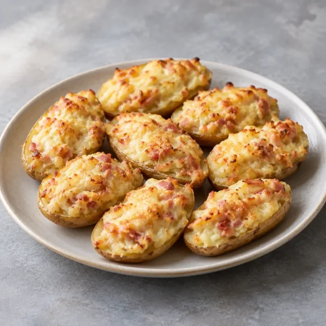 Pommes de terre farcies raclette faciles