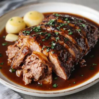 Recette porc effiloché sauce barbecue (tout tendre)