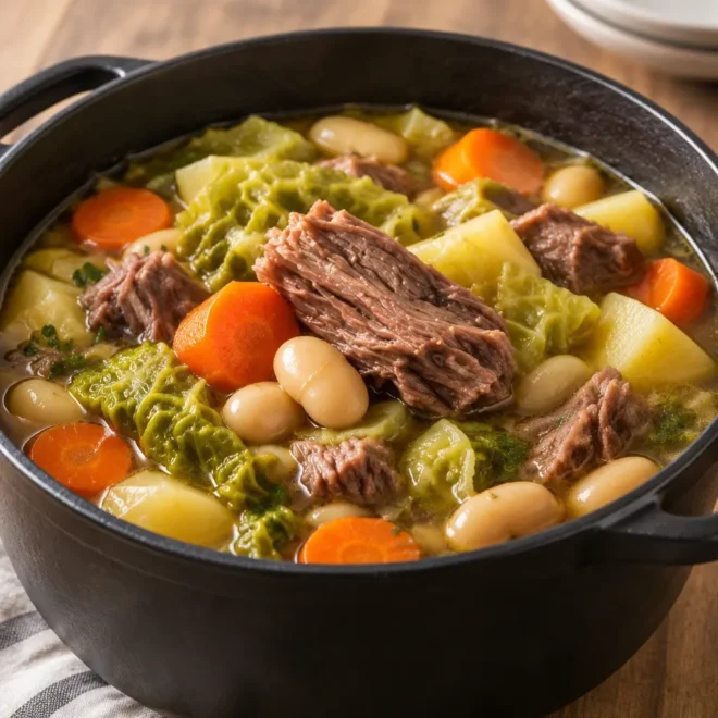 Potée de bœuf recette facile et fondante