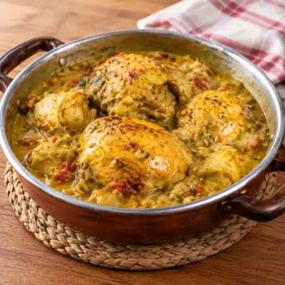Poulet au lait de coco façon Réunion