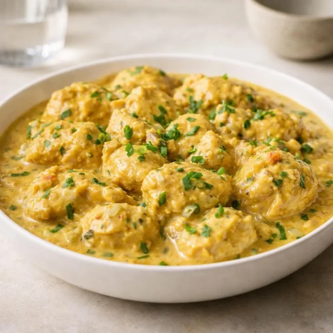 Poulet coco réunionnais au massalé, sauce onctueuse et parfumée
