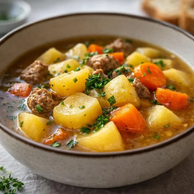 Ragoût de pommes de terre et carottes : mijoté au thym