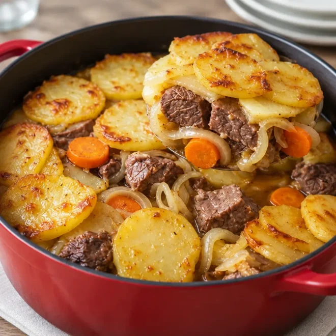 Recette bœuf braisé : plat familial en cocotte