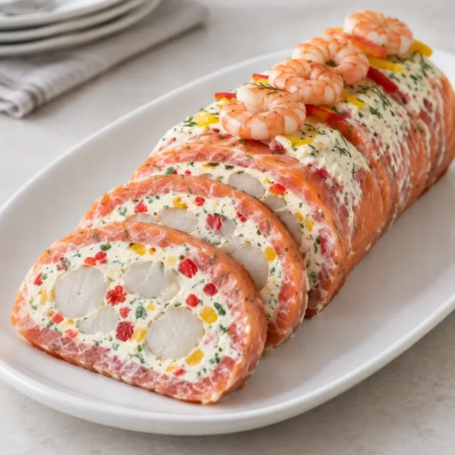 Recette bûche saumon fumé : entrée festive