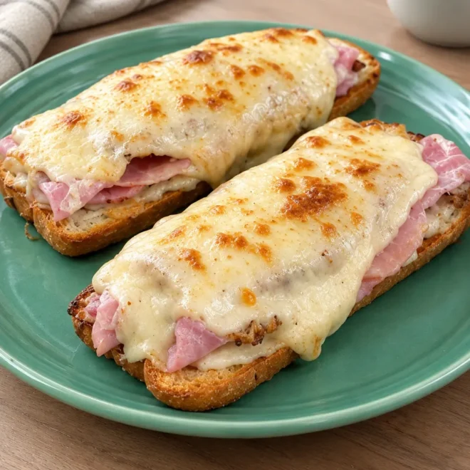 Recette croque-monsieur facile et gratinée