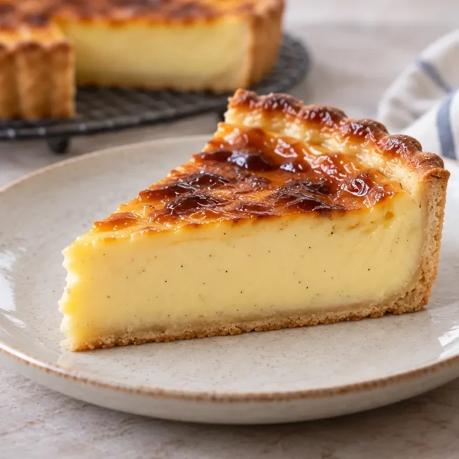 Recette flan pâtissier à la vanille facile