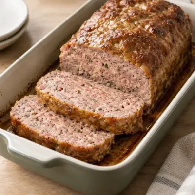 Recette pain de viande familiale au four