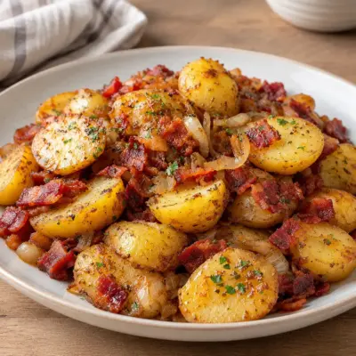 Recette pommes de terre sautées facile et dorée